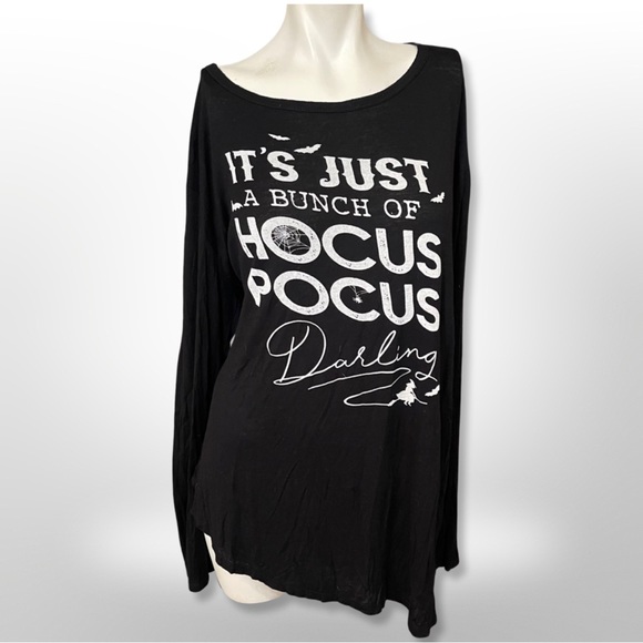 Hocus Pocus long sleeve graphic top 1XL - Picture 1 of 6
